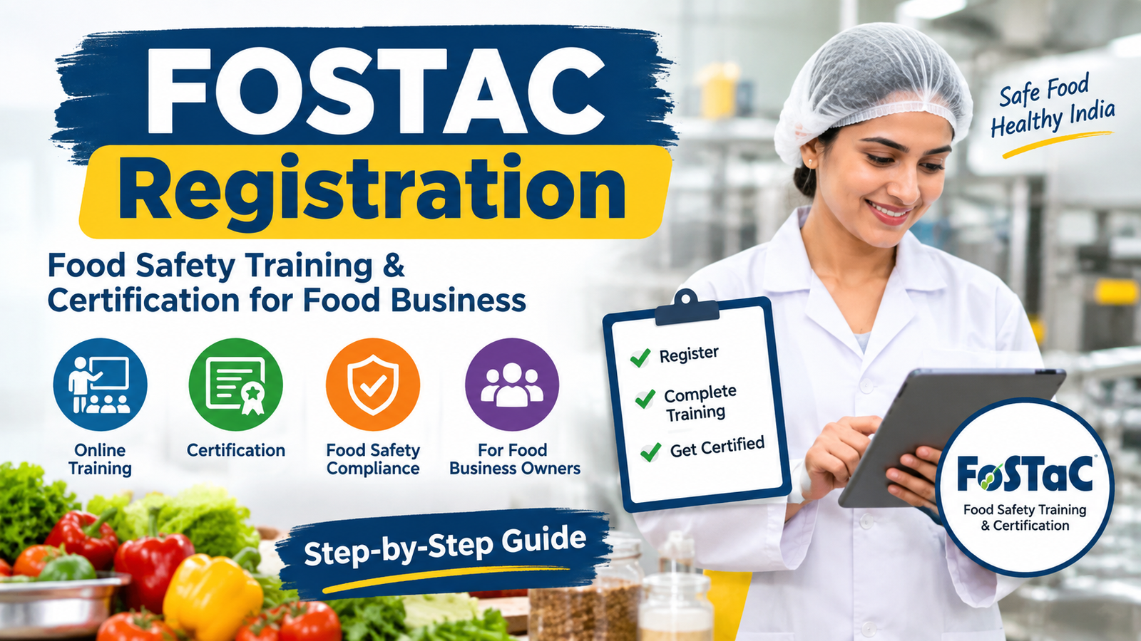 FOSTAC Registration: रजिस्ट्रेशन, लॉगिन, ट्रेनिंग और सर्टिफिकेट